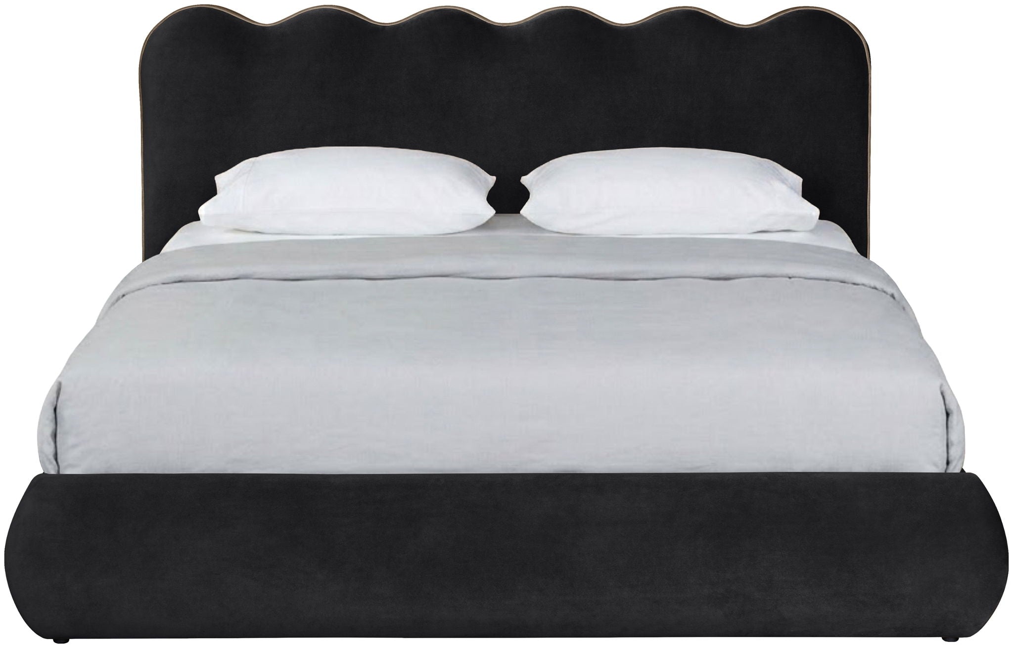 Tempo - Velvet Upholstered Bed - Urban Living Furniture (Los Angeles, CA)