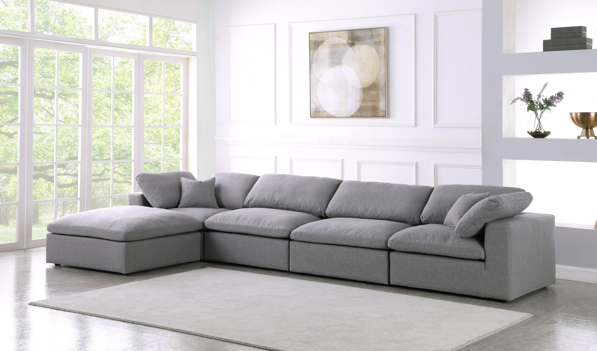Serene - 5 Piece Modular Sectional - Urban Living Furniture (Los Angeles, CA)