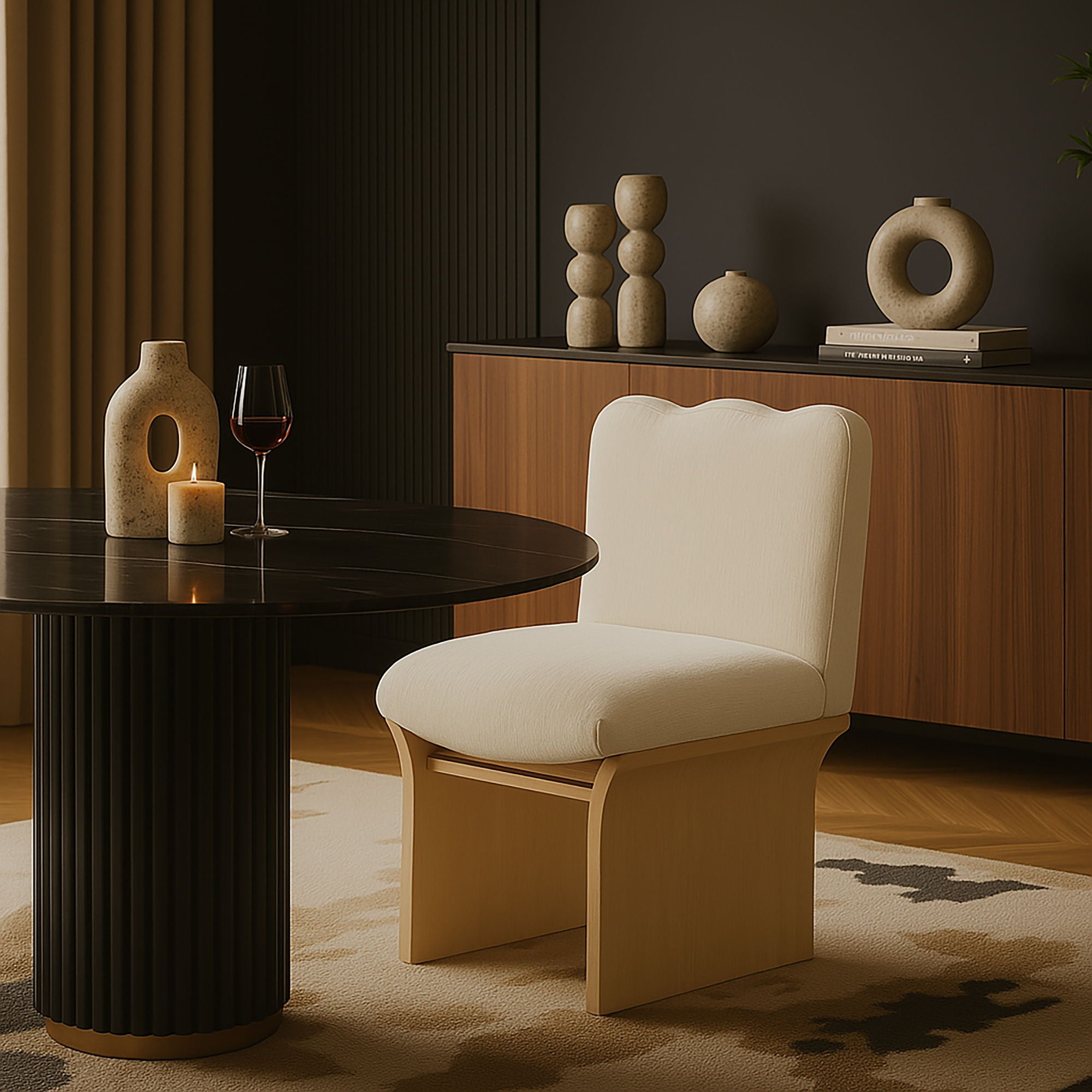 Shaw - Dining Chair - Natural Base - Urban Living Furniture (Los Angeles, CA)