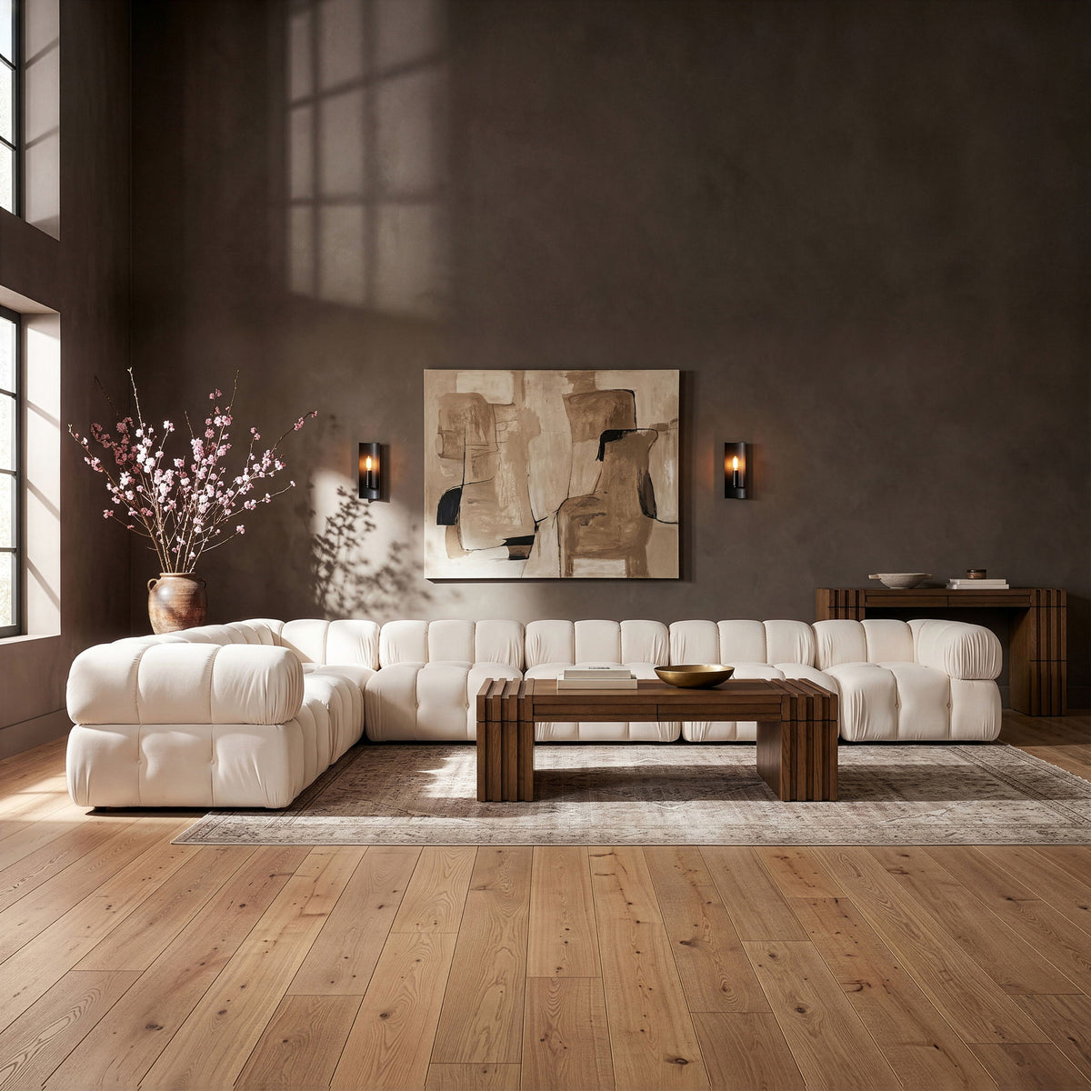 Orin - 7 Piece Modular Sectional (4 Modular Chairs, 3 Corner Chairs)