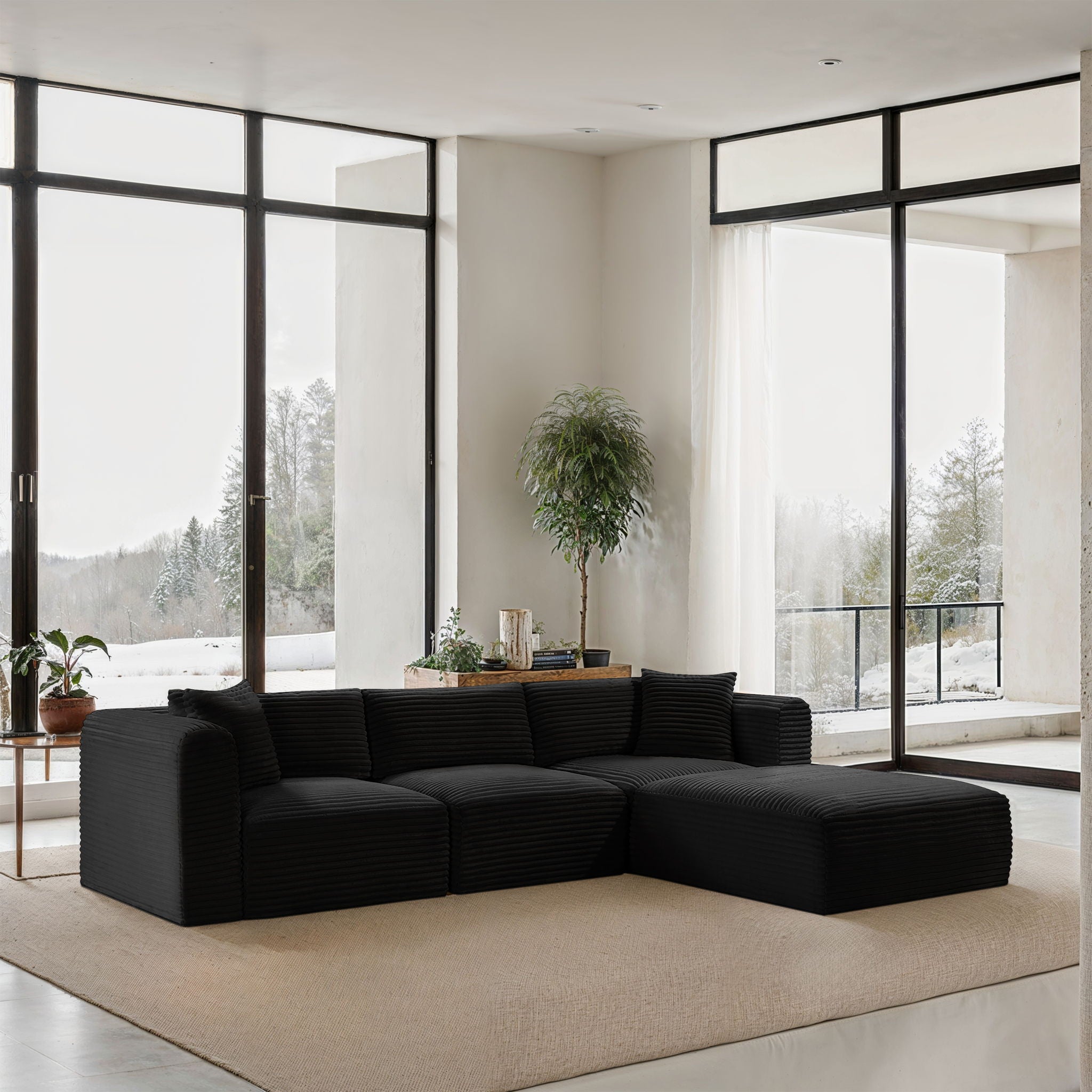 Shaggy - 4 Piece Modular Sectional - Urban Living Furniture (Los Angeles, CA)