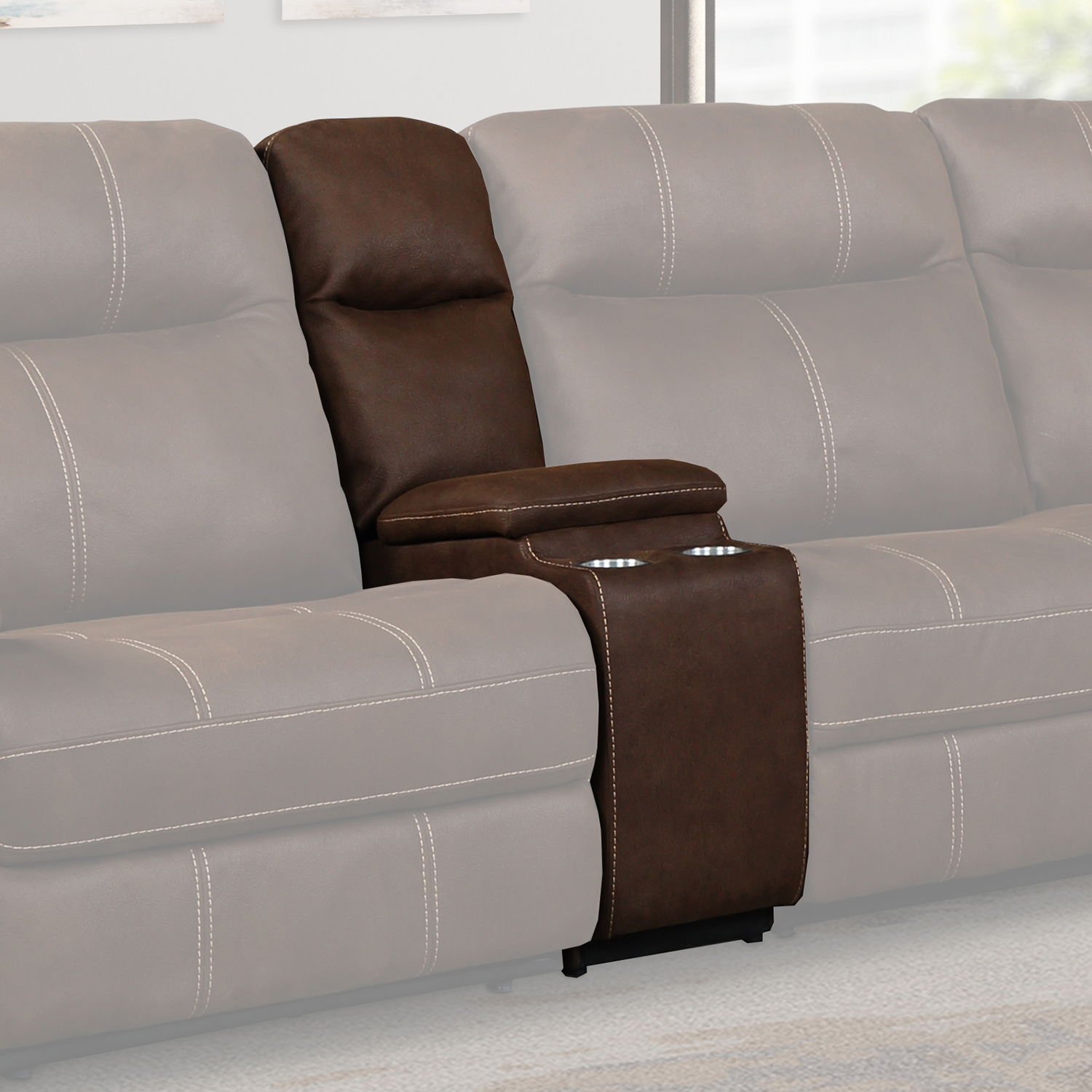 Mason - Entertainment Console - Dark Kahlua - Urban Living Furniture (Los Angeles, CA)
