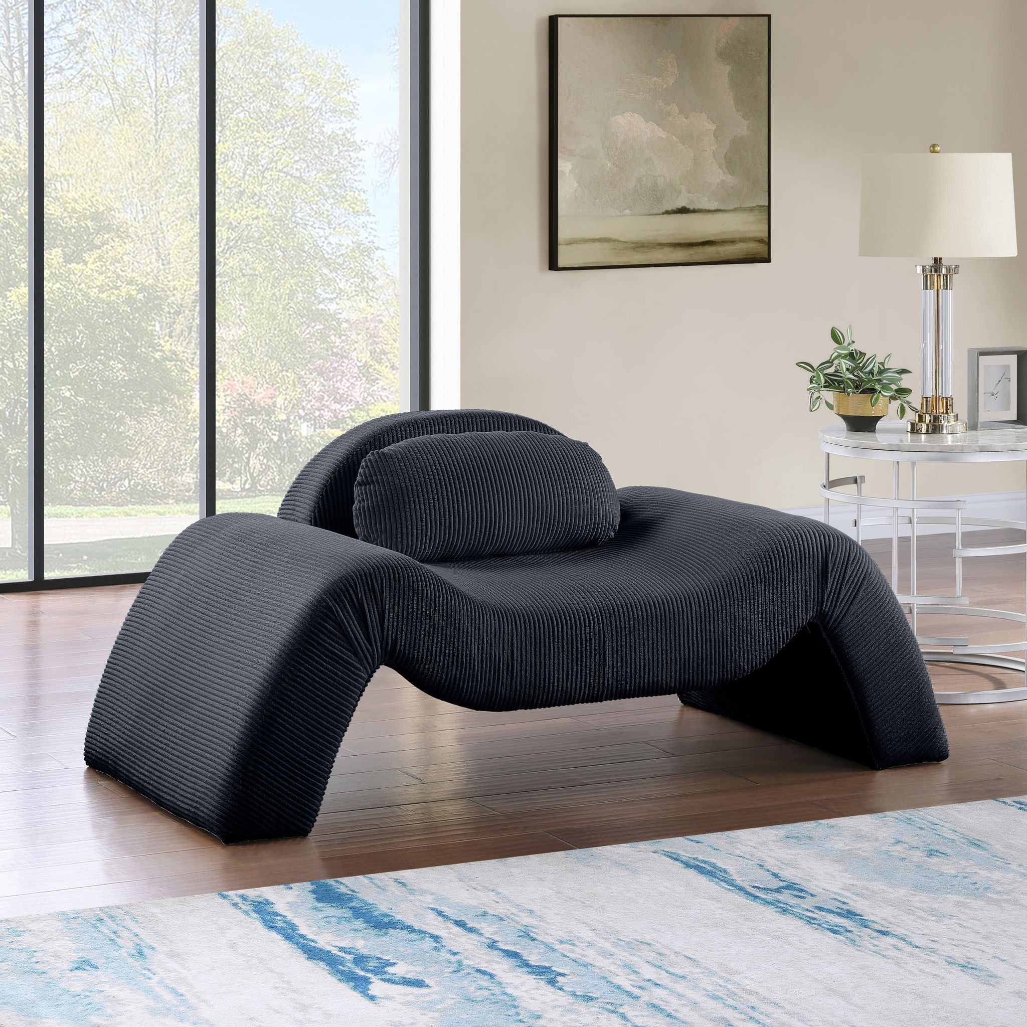 Austin - Corduroy Accent Chair - Urban Living Furniture (Los Angeles, CA)