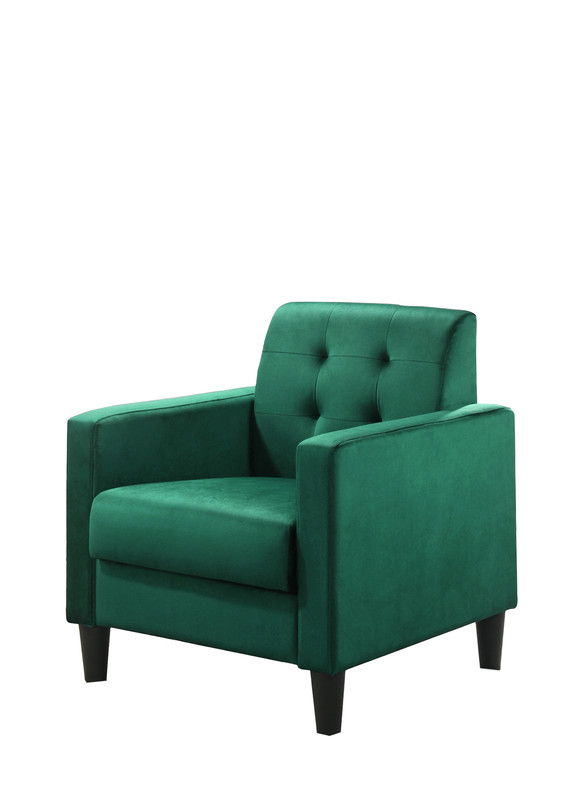 Hale - Velvet Accent Armchair With Tufting - Urban Living Furniture (Los Angeles, CA)