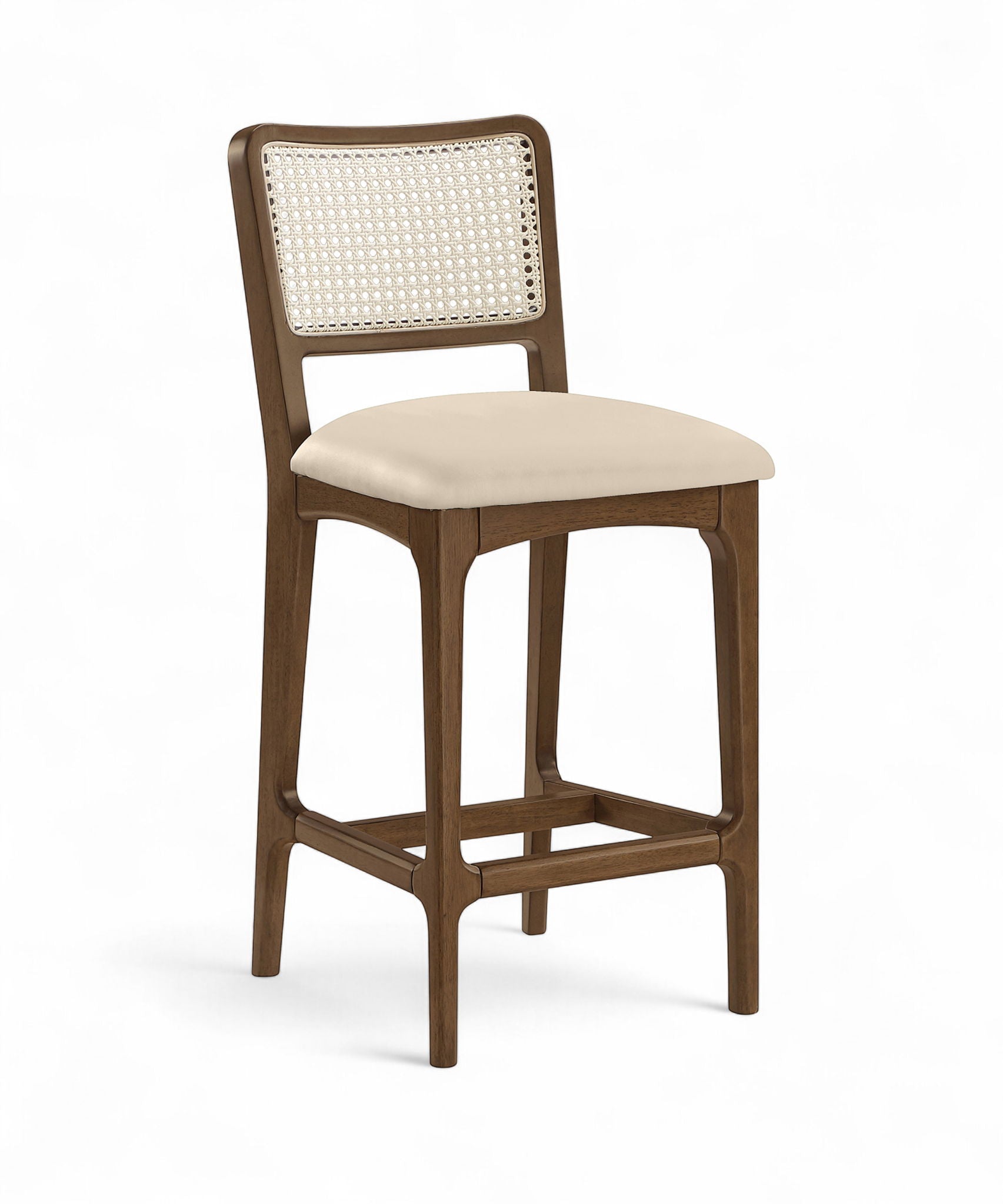 Atrium - Counter Stool With Brushed Brown Base (Set of 2)