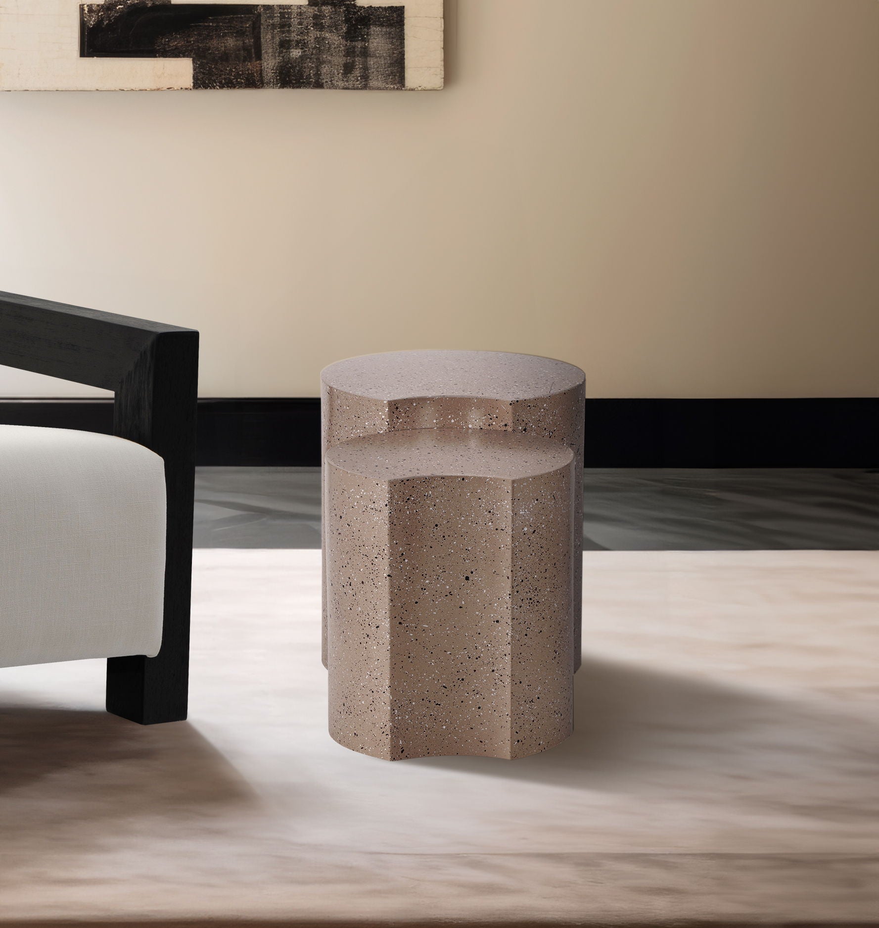 Dimple - Modular End Table - Terazzo Finish - Urban Living Furniture (Los Angeles, CA)