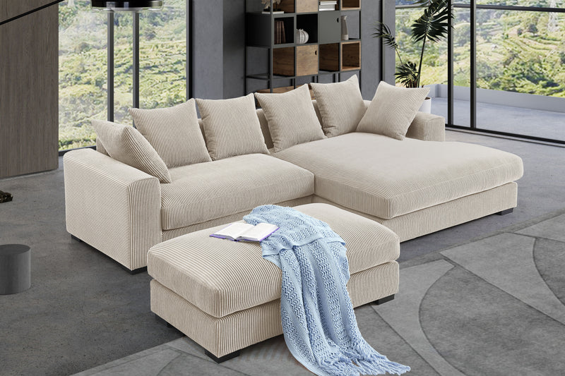 Duke - 4 Piece Upholstered Sectional - Urban Living Furniture (Los Angeles, CA)