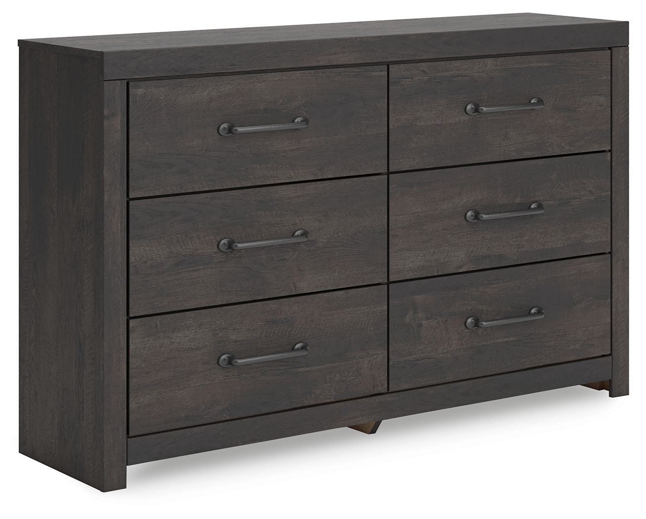 Hollivern - Dark Gray - Six Drawer Dresser - Urban Living Furniture (Los Angeles, CA)
