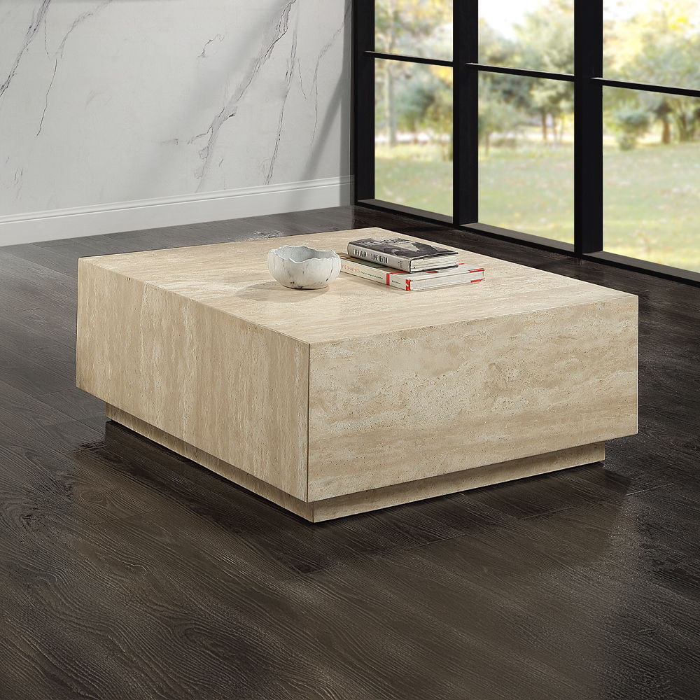 Deon - Coffee Table - Beige Travertine - Urban Living Furniture (Los Angeles, CA)