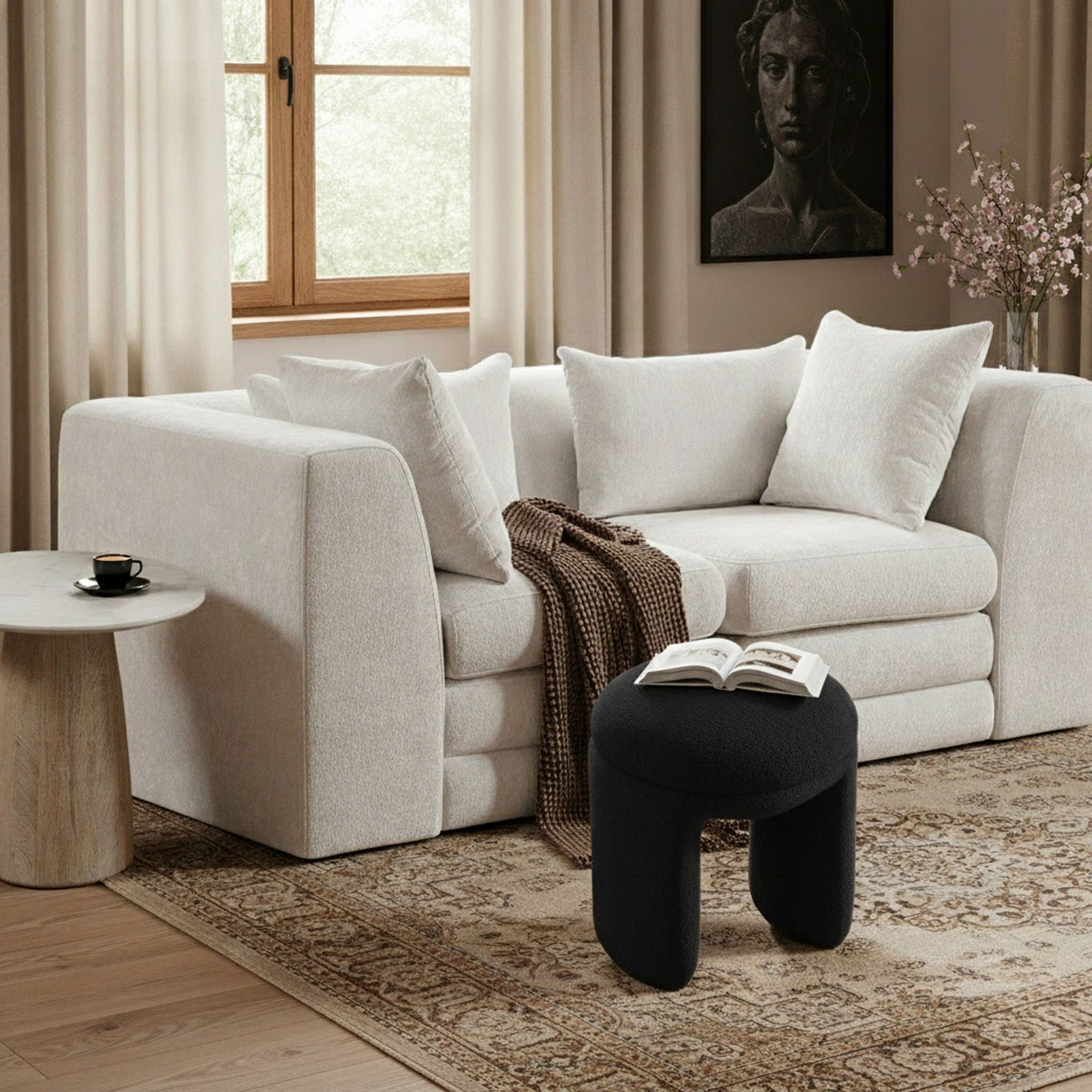Bowen - Ottoman / Stool - Urban Living Furniture (Los Angeles, CA)