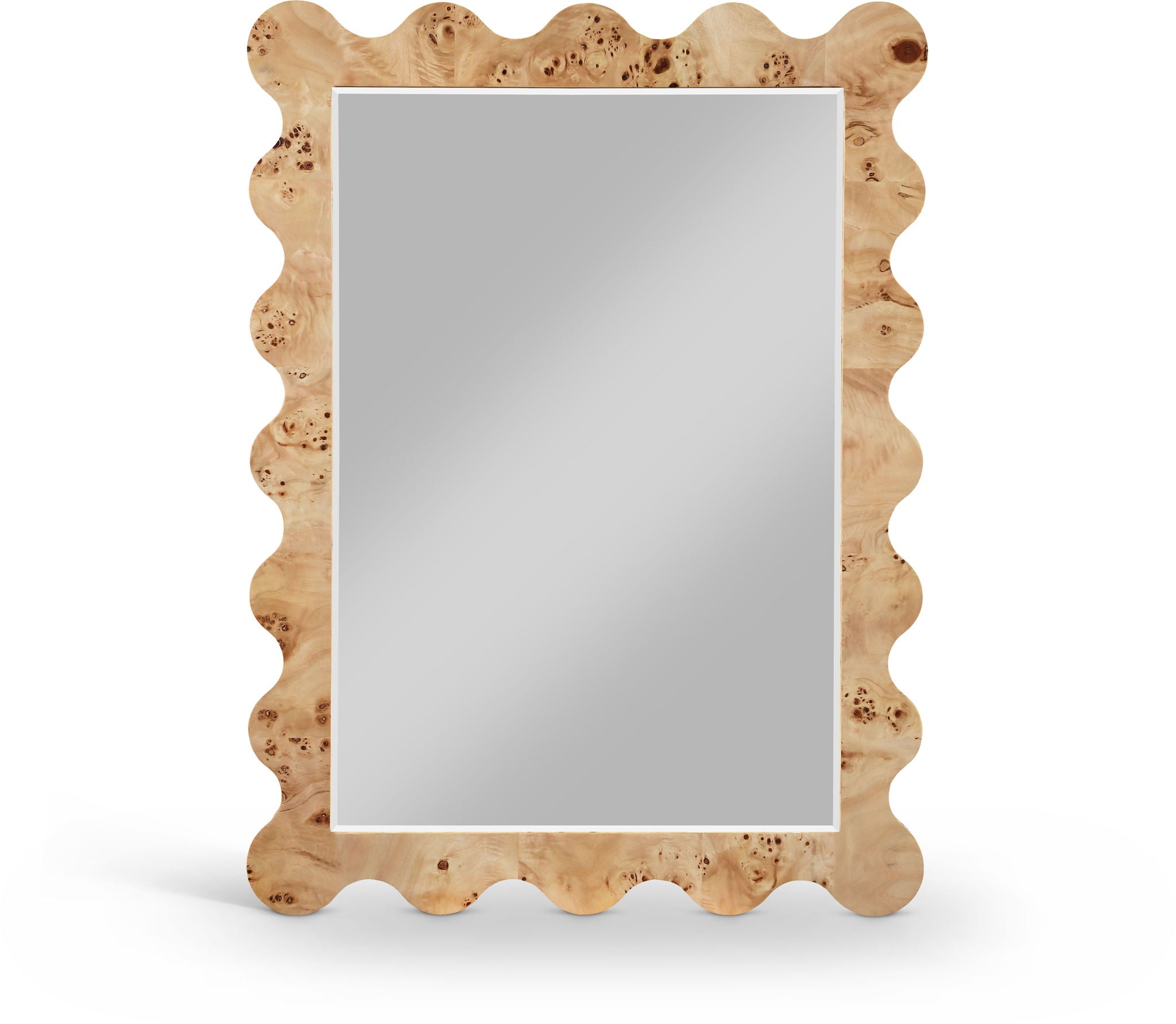 Vassa - Burl Veneer Mirror - Urban Living Furniture (Los Angeles, CA)
