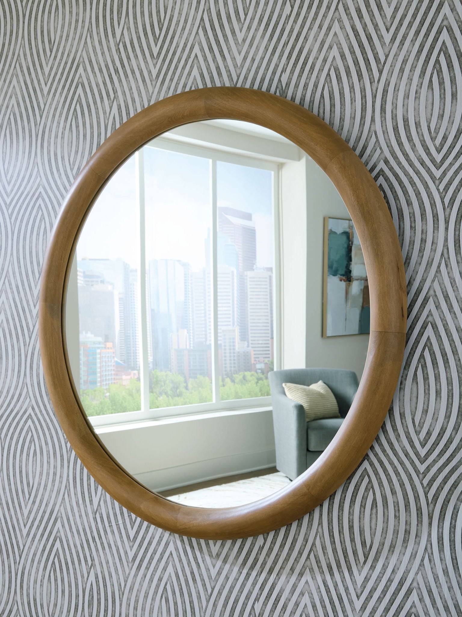 Yadiel - Brown - Accent Mirror - Urban Living Furniture (Los Angeles, CA)