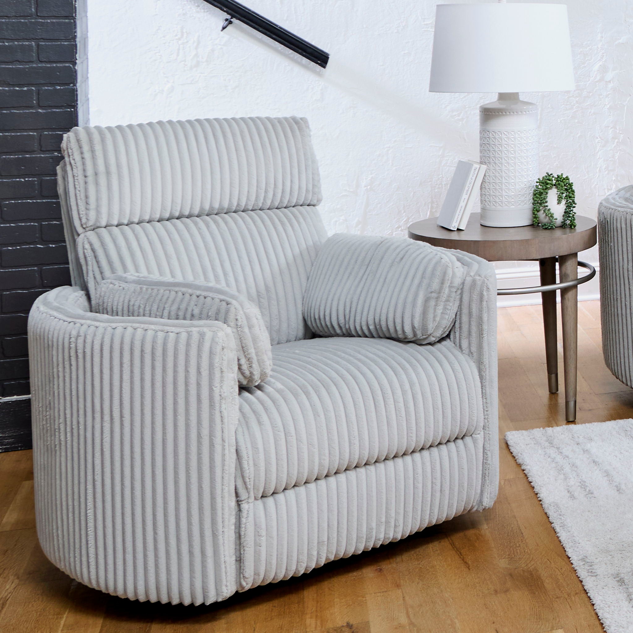 Radius - Swivel Power Glider Recliner - Urban Living Furniture (Los Angeles, CA)