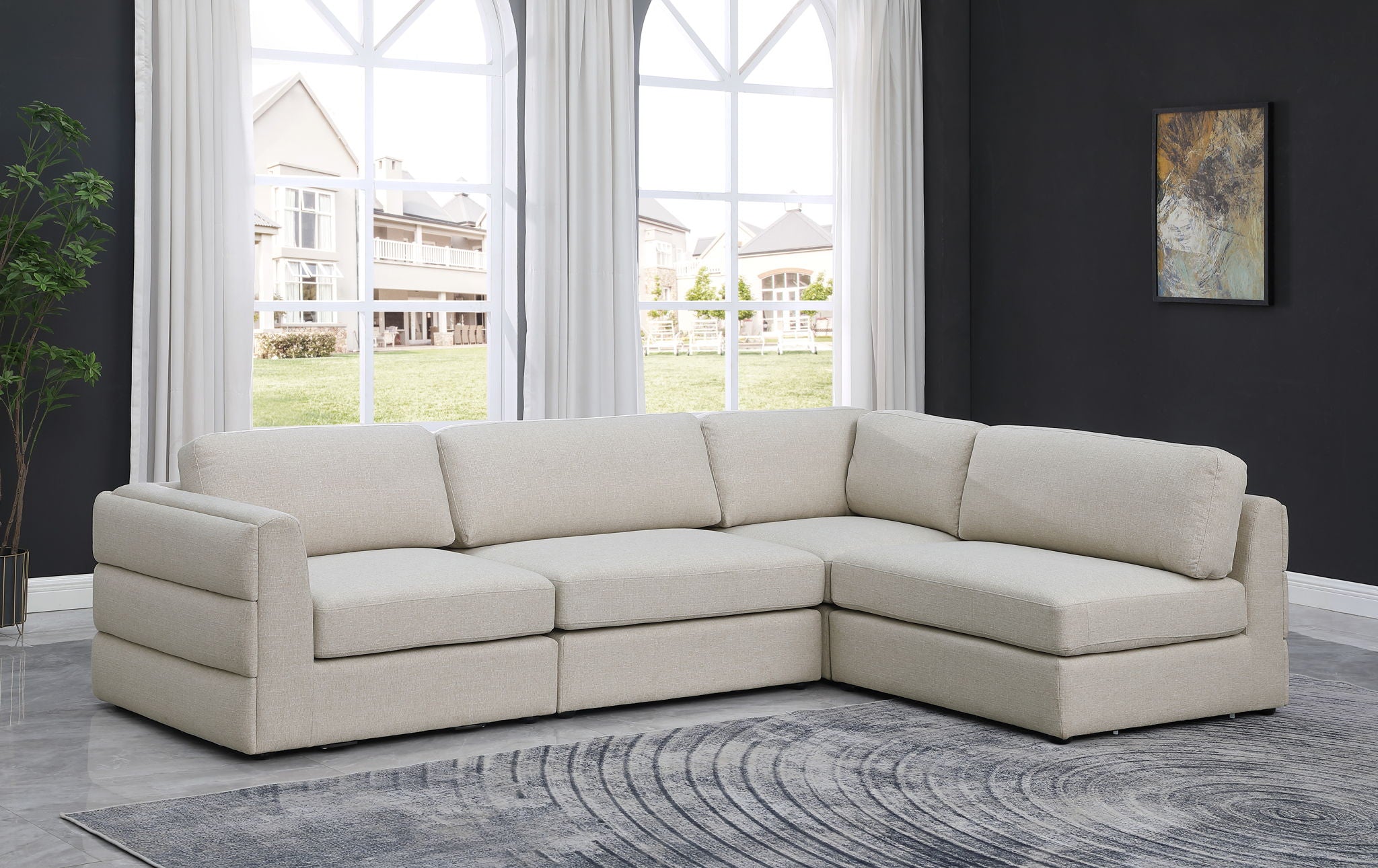 Beckham - 4 Piece Modular Sectional - Urban Living Furniture (Los Angeles, CA)