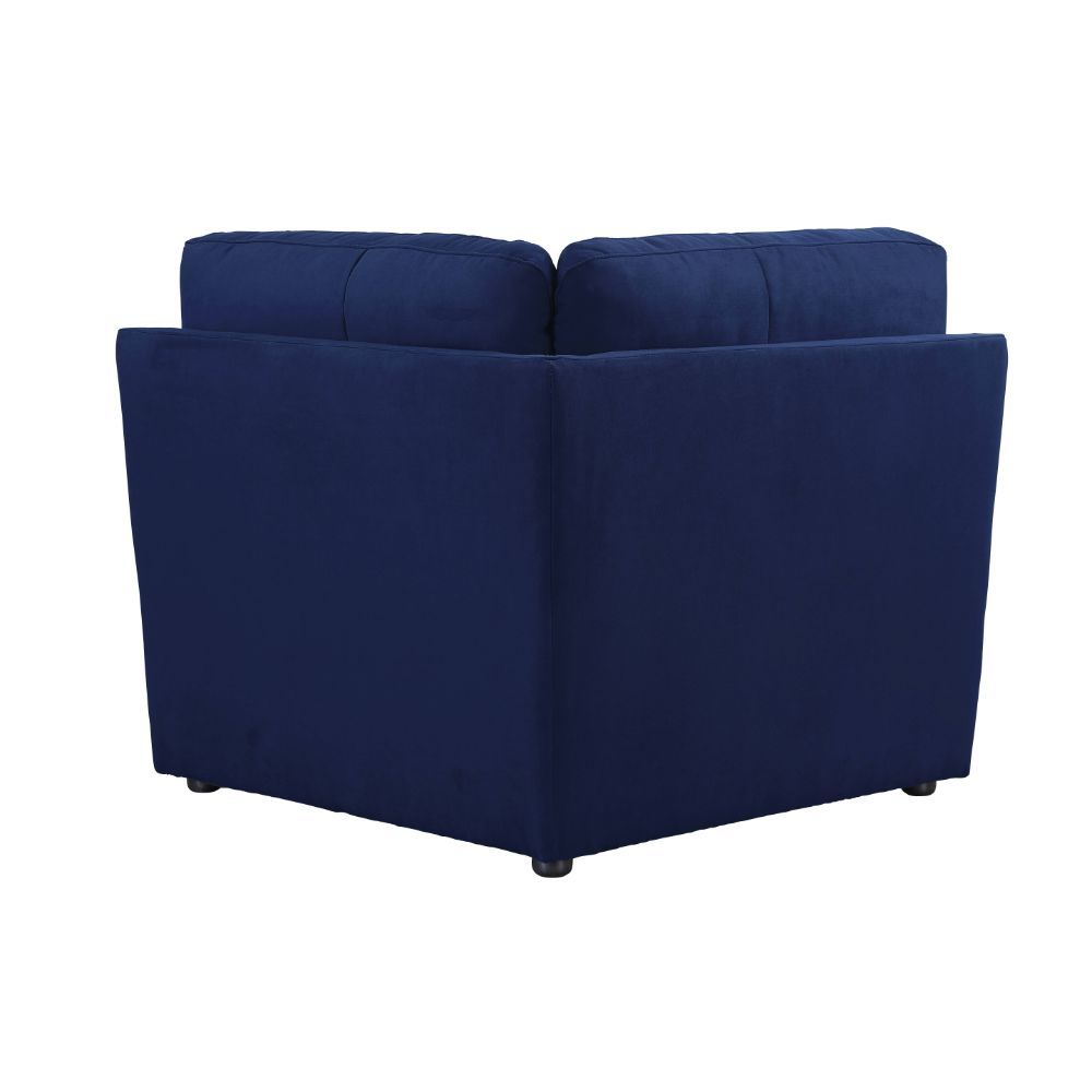 Crosby - Wedge - Blue Fabric - Urban Living Furniture (Los Angeles, CA)