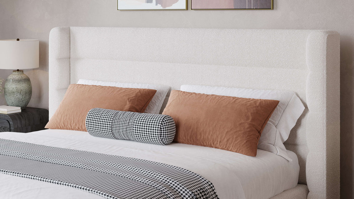 Formosa Frank - Upholstered Wingback Platform Bed (2026)