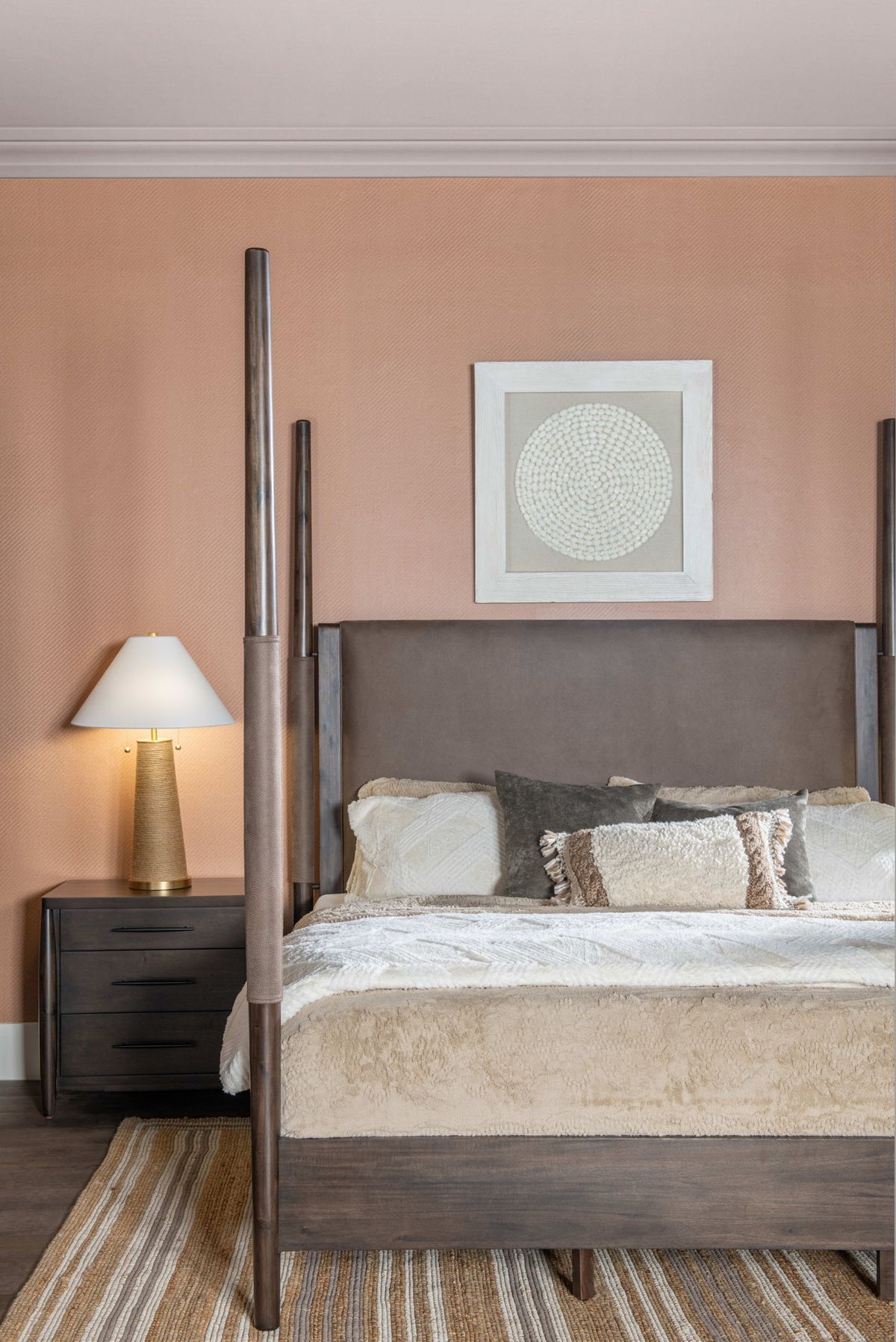 Koko - Upholstered Poster Bed