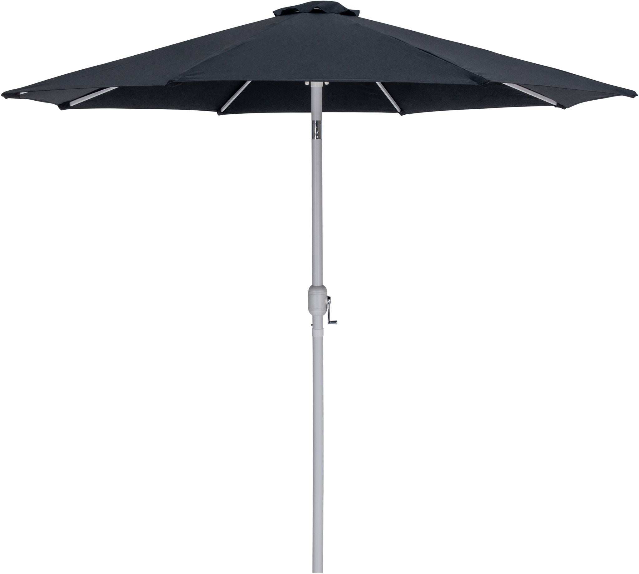 Fiji - Aluminum Patio Umbrella With Square Teak And White Base - Urban Living Furniture (Los Angeles, CA)
