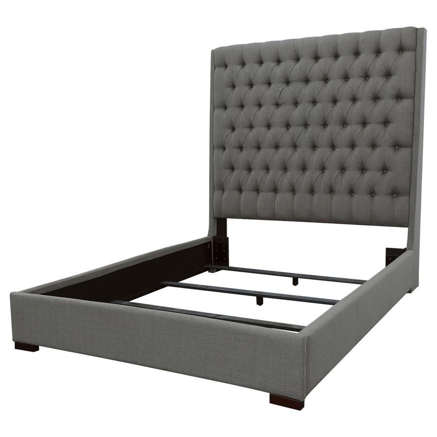 Camille - Upholstered Panel Bed