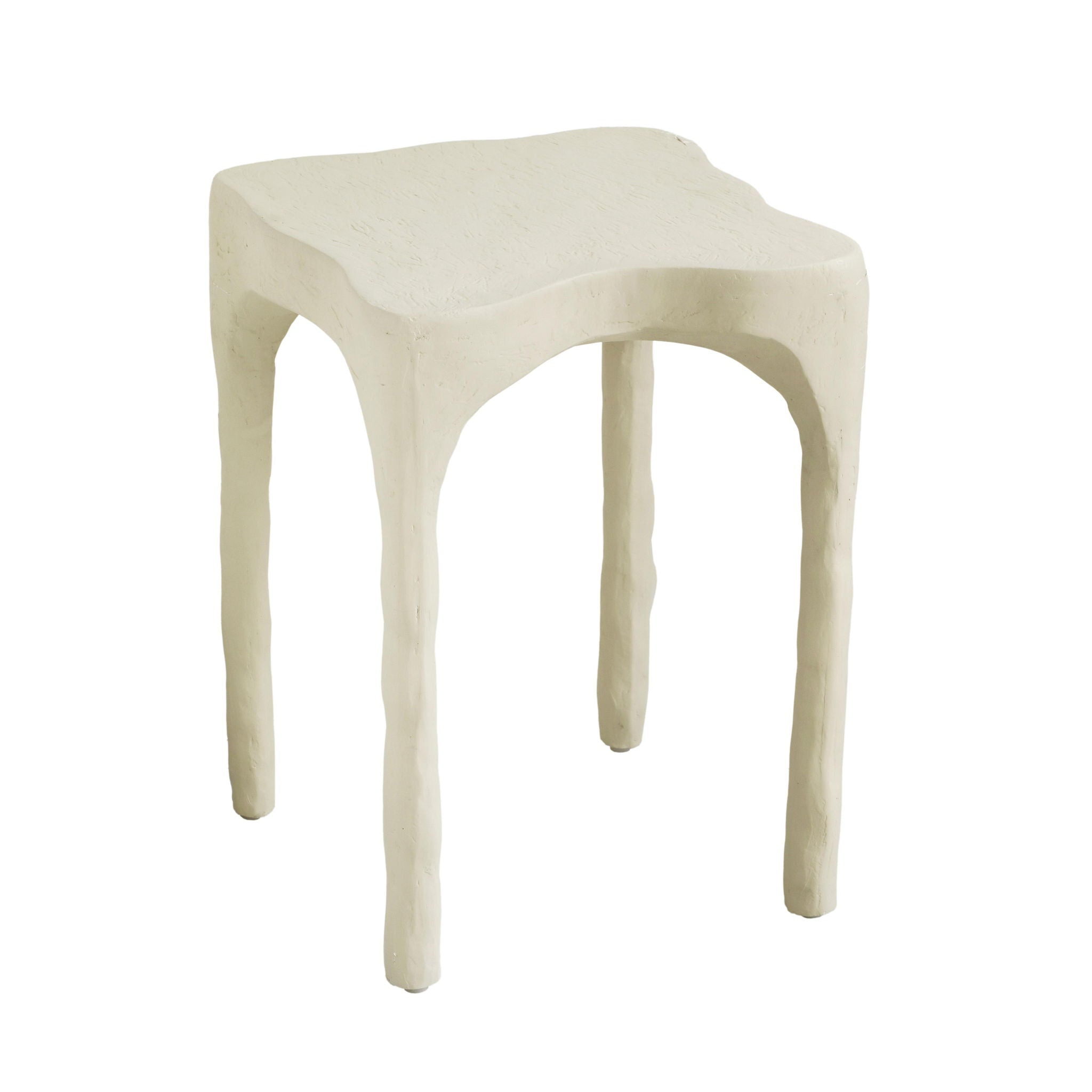 Skully - Textured Side Table - Cream - Urban Living Furniture (Los Angeles, CA)