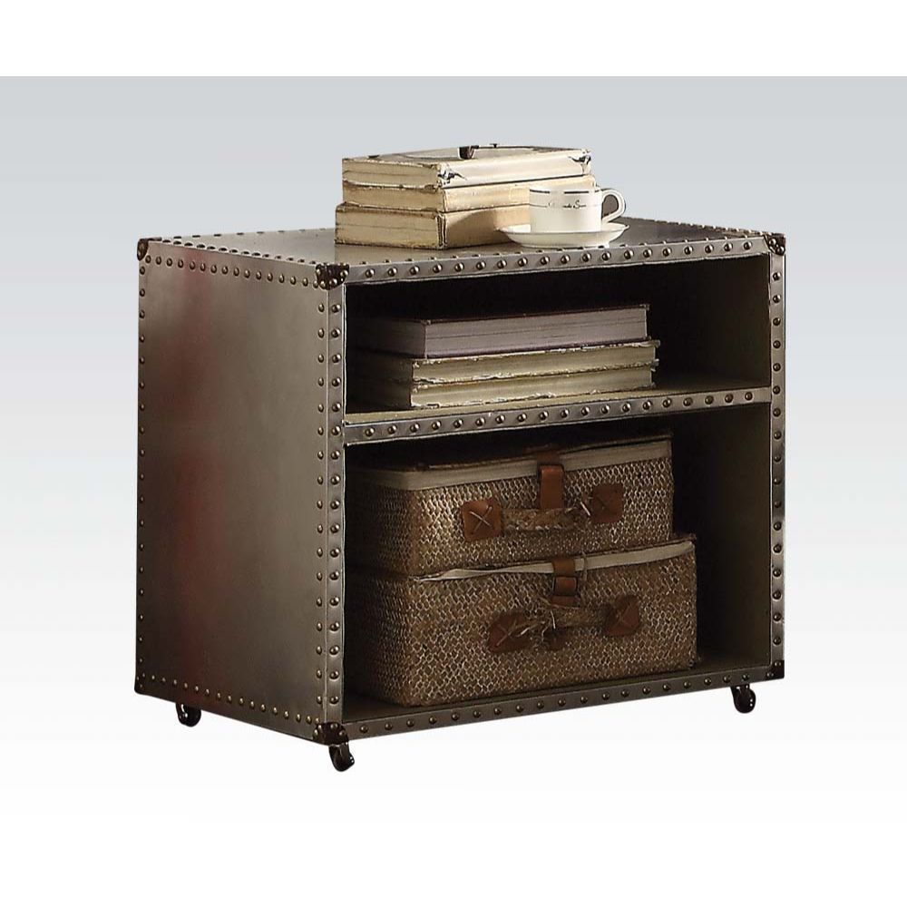 Brancaster - Nightstand - Aluminum - Urban Living Furniture (Los Angeles, CA)