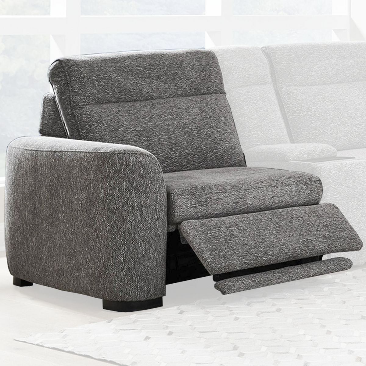 Kline - Power Left Arm Facing Recliner P1 - Nightfall - Urban Living Furniture (Los Angeles, CA)