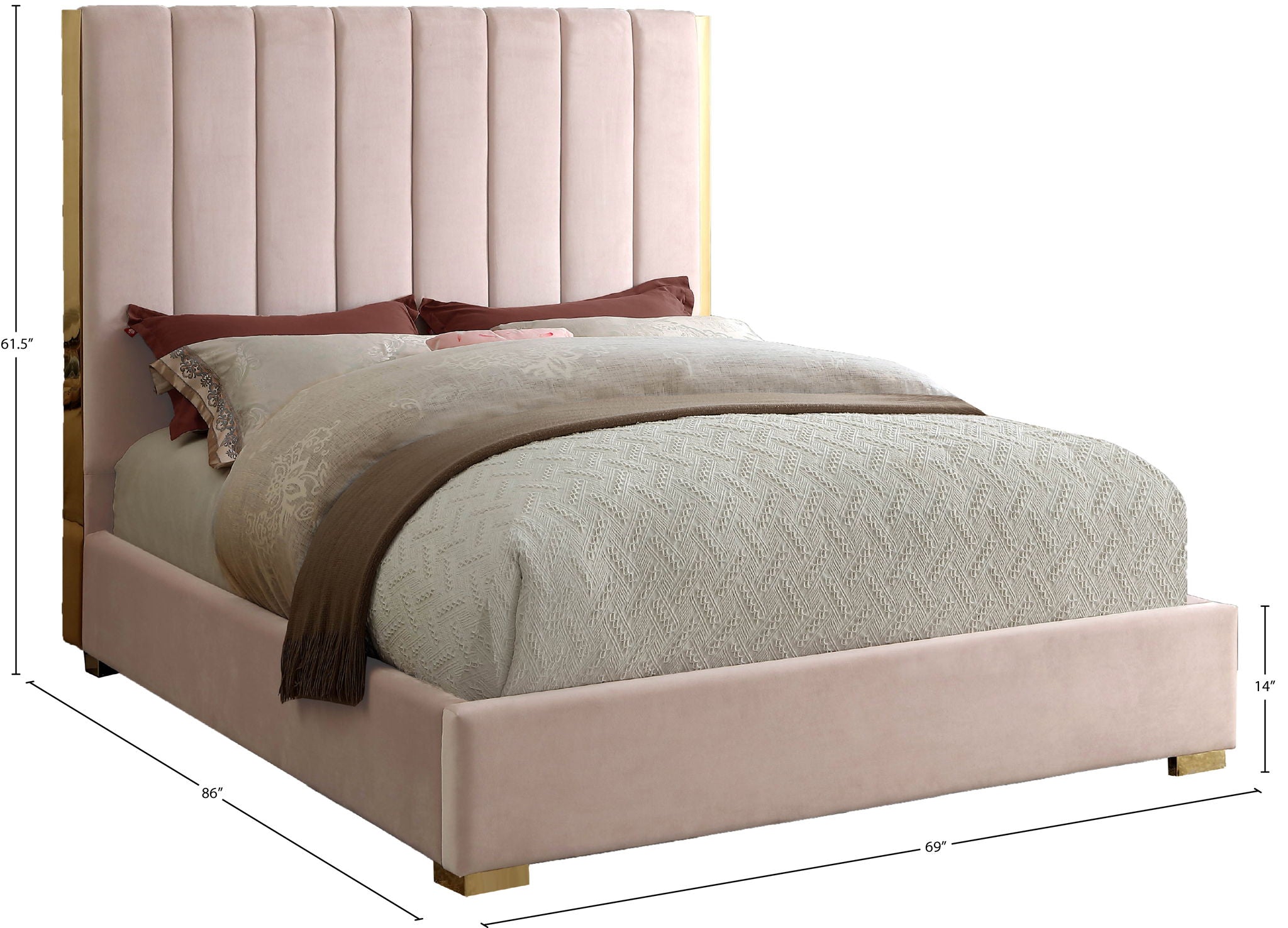 Becca - Bed - Urban Living Furniture (Los Angeles, CA)