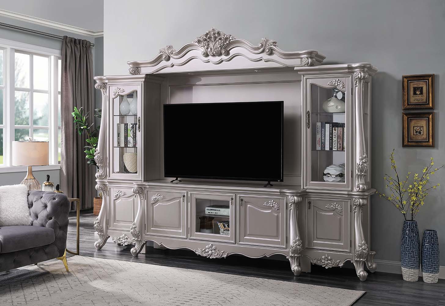 Bently - Entertainment Center - Champagne Finish - Urban Living Furniture (Los Angeles, CA)