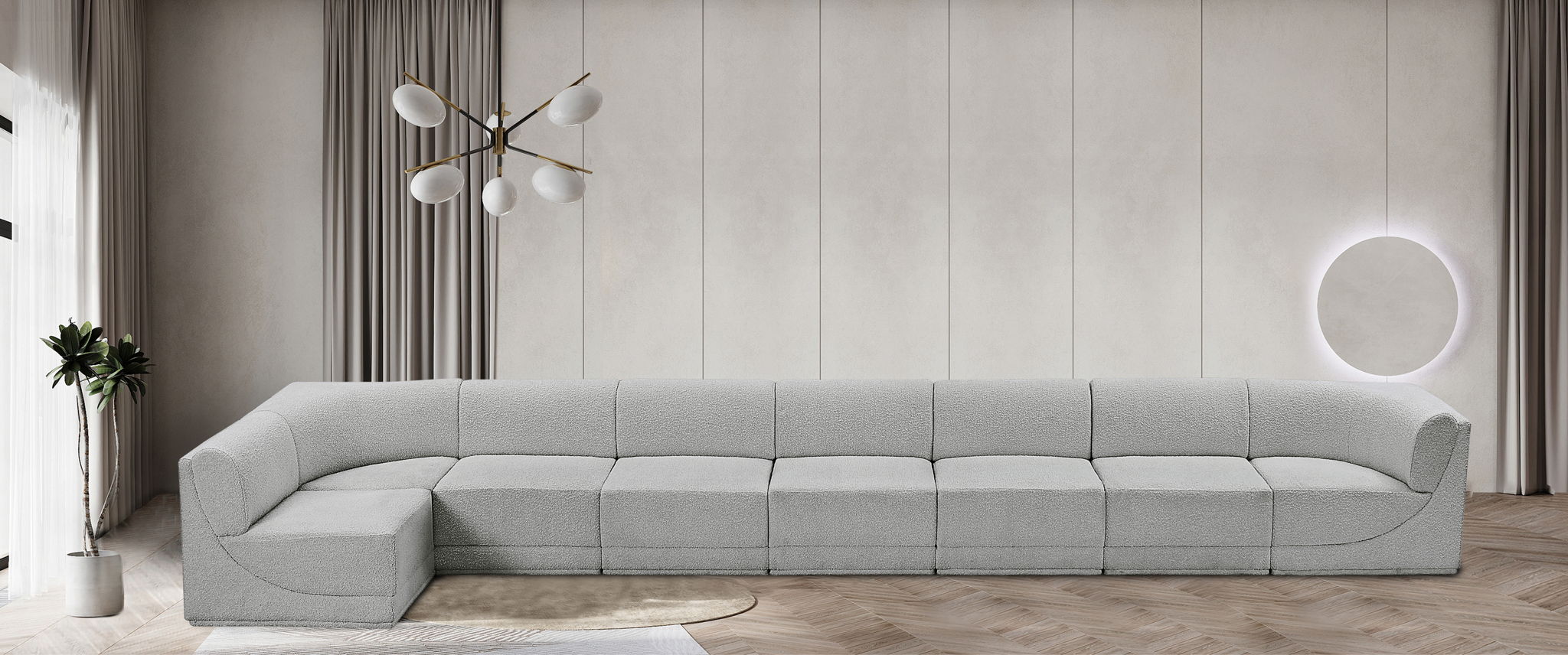 Ollie - 8 Piece Modular Sectional - Urban Living Furniture (Los Angeles, CA)