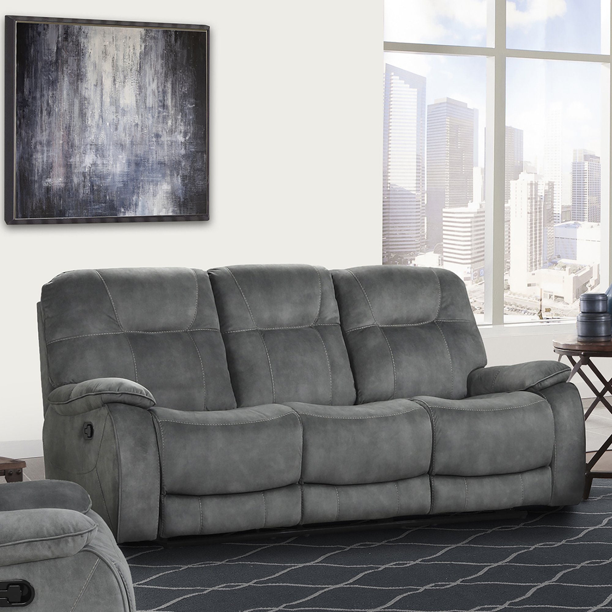 Cooper - Manual Triple Reclining Sofa - Urban Living Furniture (Los Angeles, CA)
