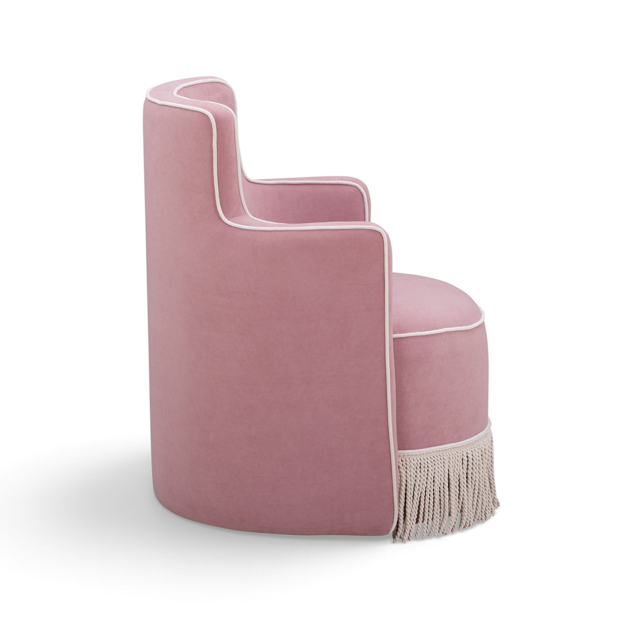 Passe - Tasseled Swivel Chair