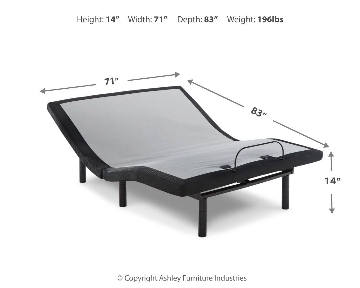 Head-Foot Model Best - Adjustable Base - Urban Living Furniture (Los Angeles, CA)