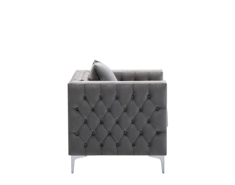 Lorreto - Velvet Chair - Urban Living Furniture (Los Angeles, CA)