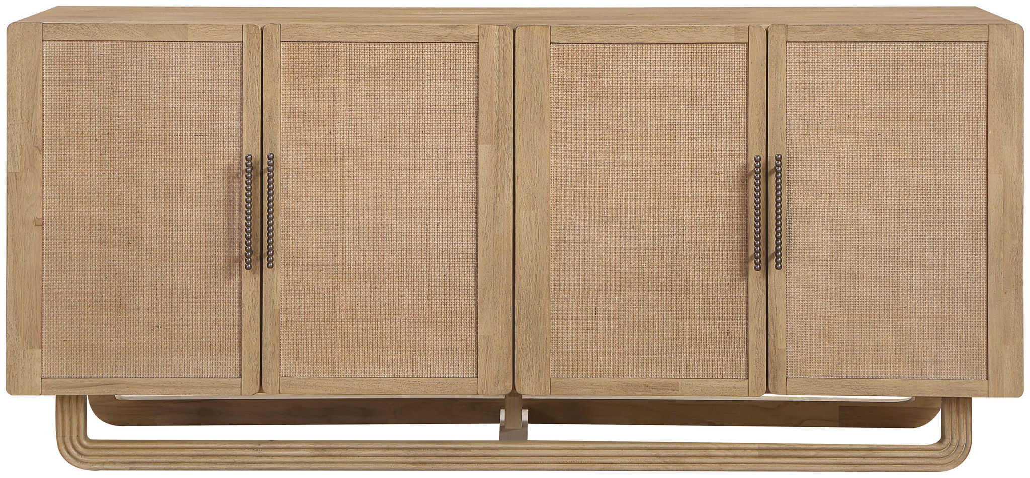 Sova - Solid Wood, Oak Veneer And Stainless Steel Sideboard/Buffet - Urban Living Furniture (Los Angeles, CA)