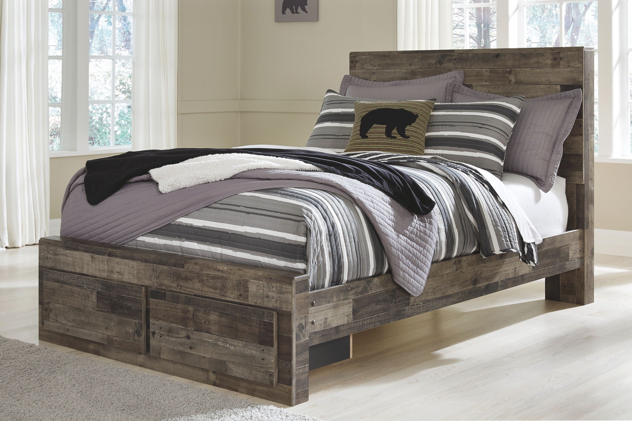 Derekson - Panel Bed - Urban Living Furniture (Los Angeles, CA)