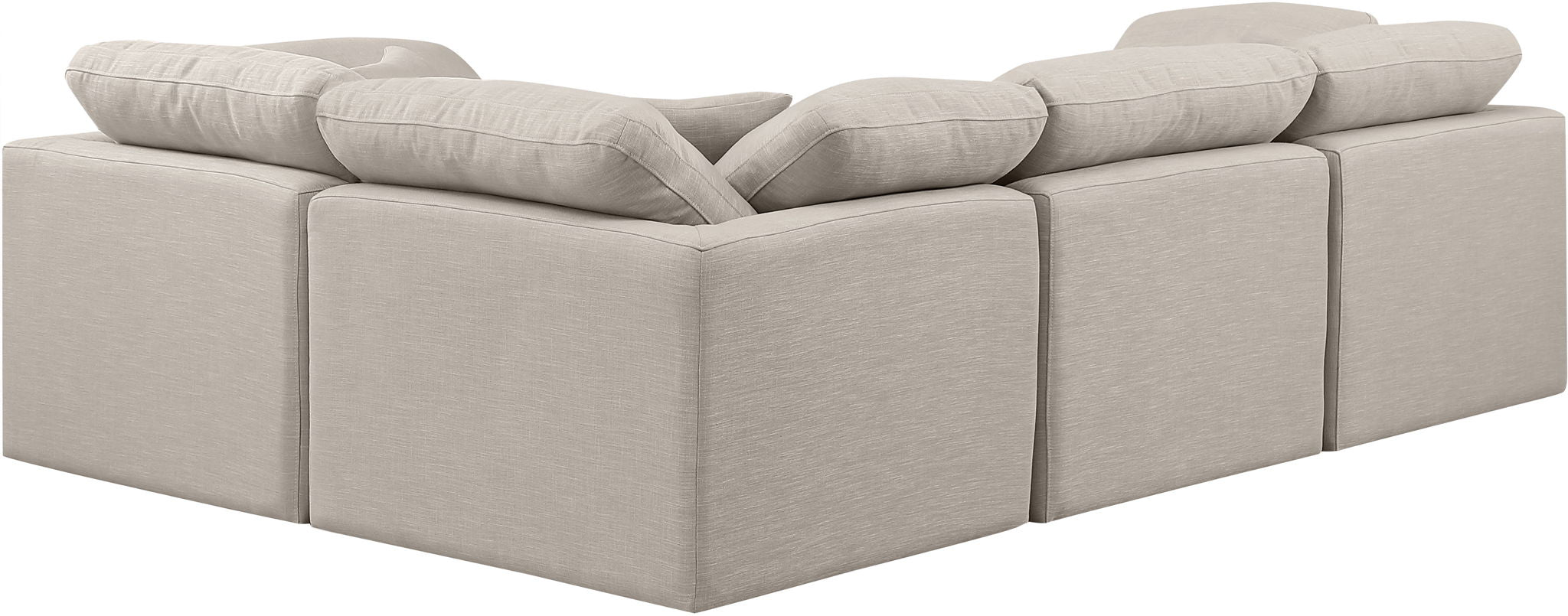 Indulge - Linen 4 Piece Modular Corner Sectional - Urban Living Furniture (Los Angeles, CA)
