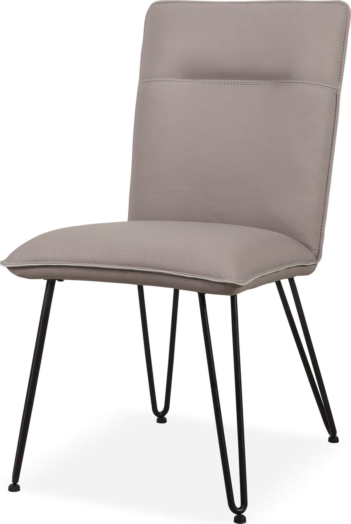 Crossroads - Demi Hairpin Leg Modern Dining Chair (Set of 2)