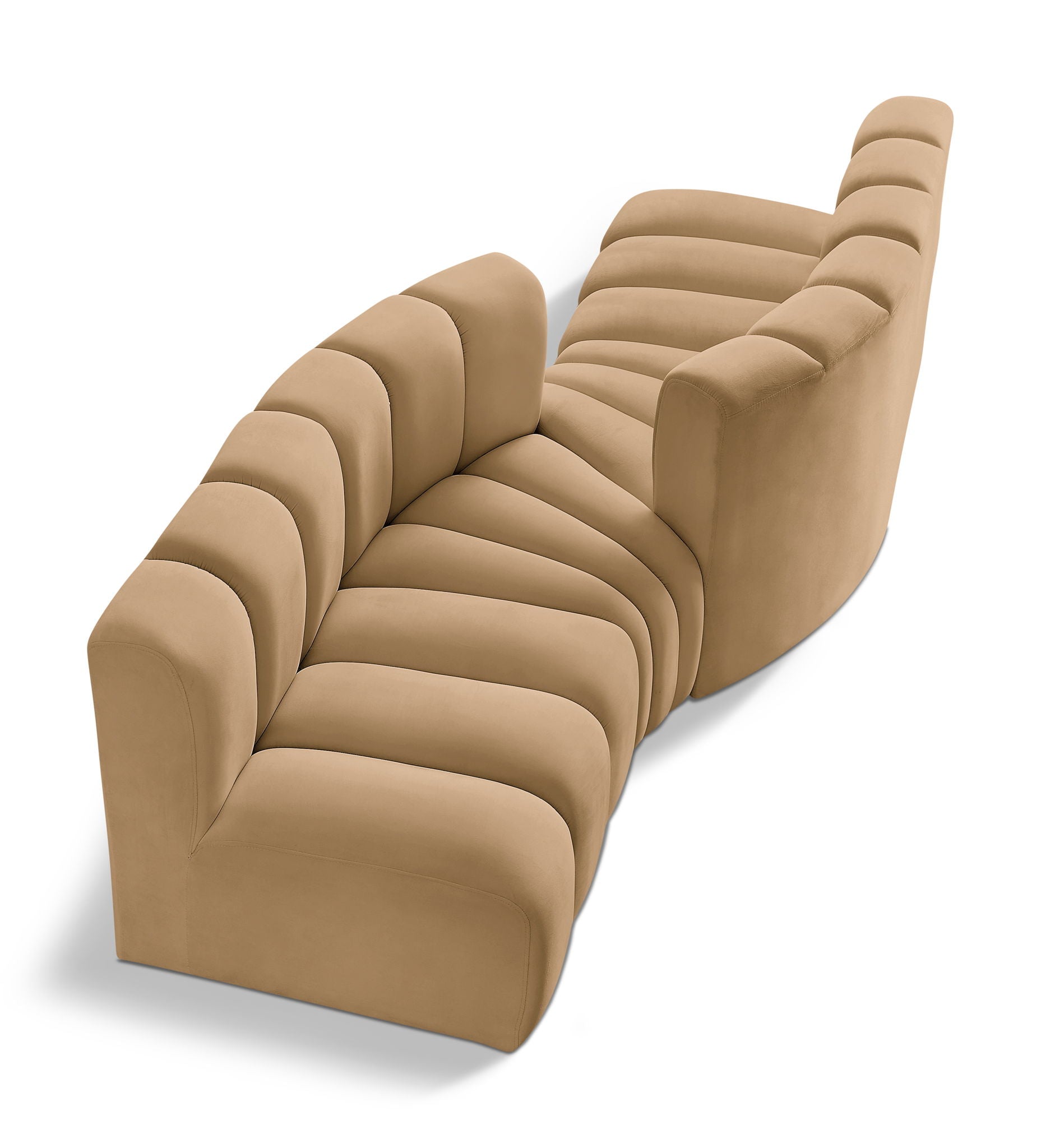 Arc - Velvet 4 Piece Sofa - Urban Living Furniture (Los Angeles, CA)