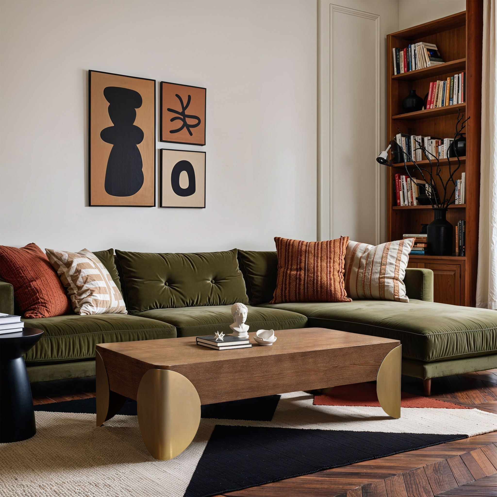 Cazari - Oak Wood And Iron Table - Urban Living Furniture (Los Angeles, CA)