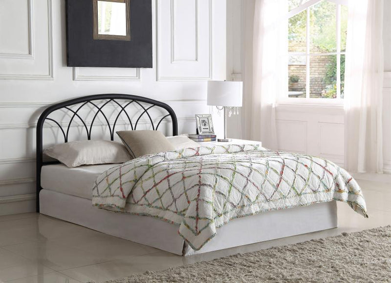 Anderson - Metal Queen Or Full Open Frame Headboard - Black