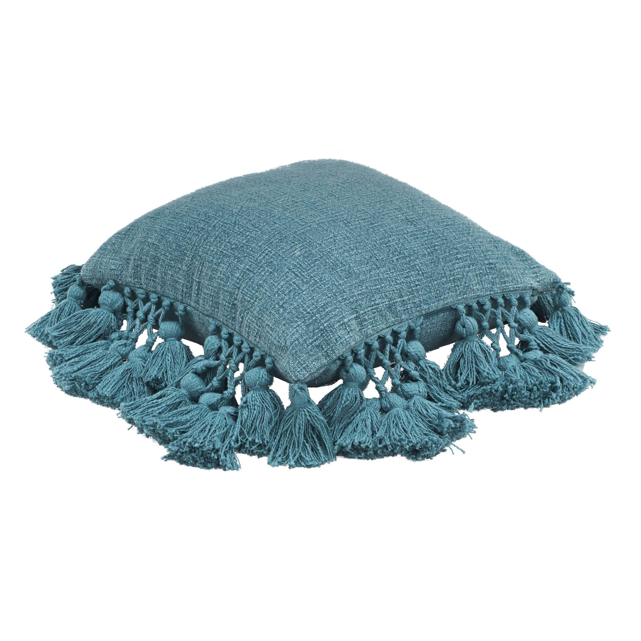 Stone Washed - Cotton Tasseled Pillow - Urban Living Furniture (Los Angeles, CA)