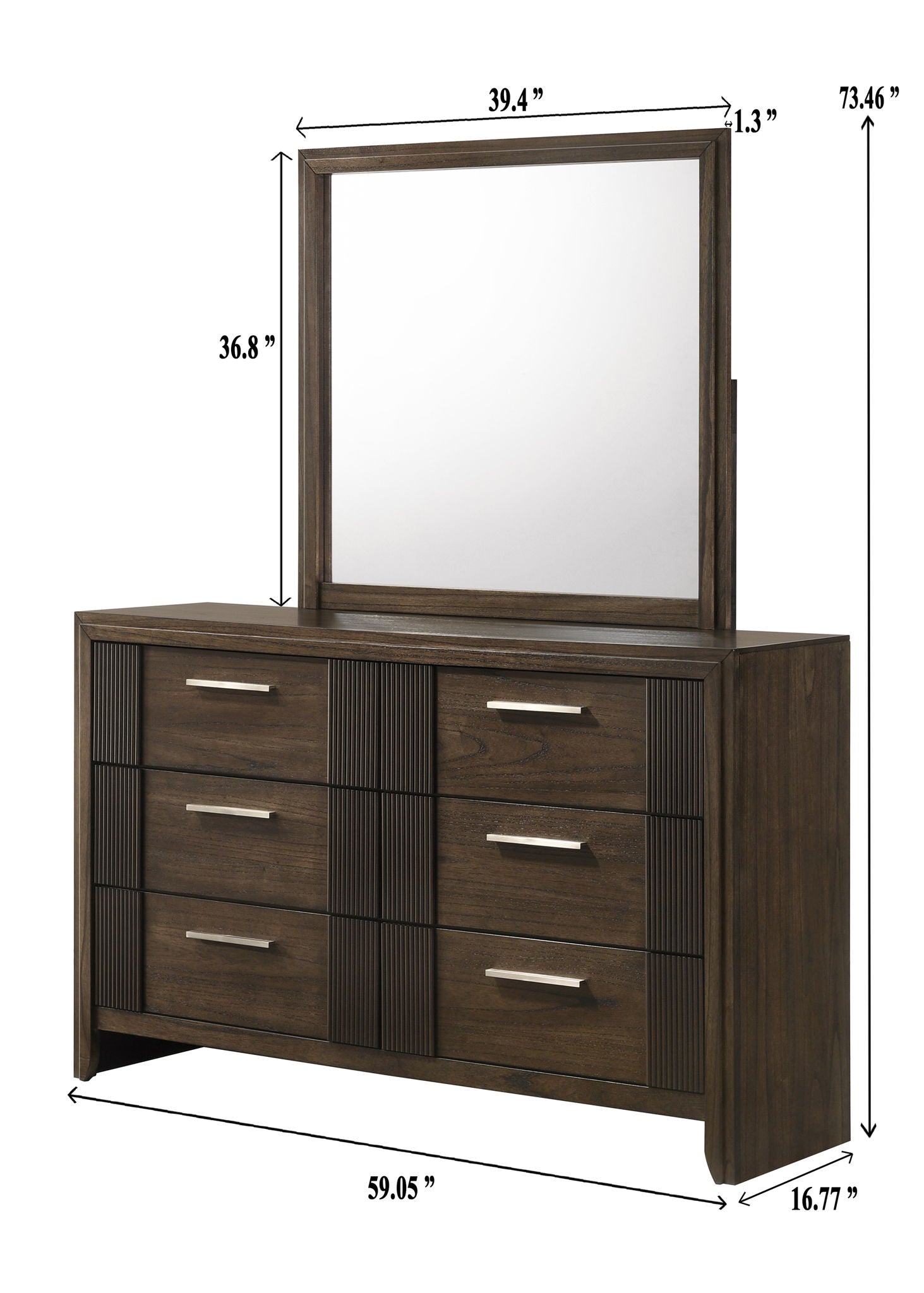 Carlton - Dresser - Urban Living Furniture (Los Angeles, CA)