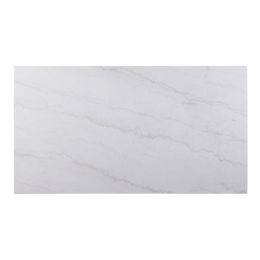 Gerardo - 30" Dining Table - White Marble Top & Weathered Espresso - Urban Living Furniture (Los Angeles, CA)