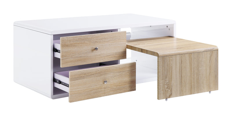 Verux - High Gloss Coffee Table - White - Urban Living Furniture (Los Angeles, CA)