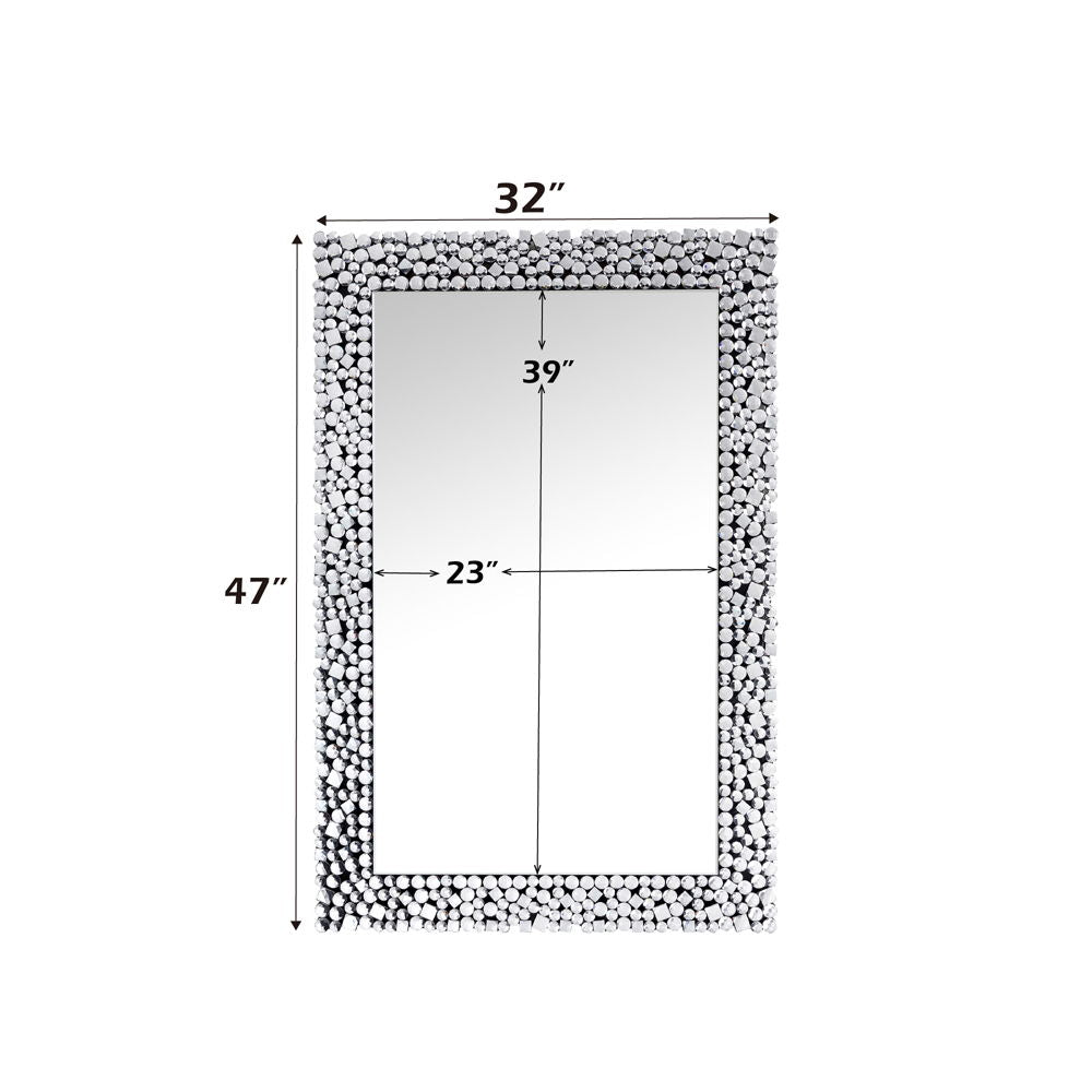 Kachina - 47" Accent Mirror - Mirrored & Faux Gems - Urban Living Furniture (Los Angeles, CA)