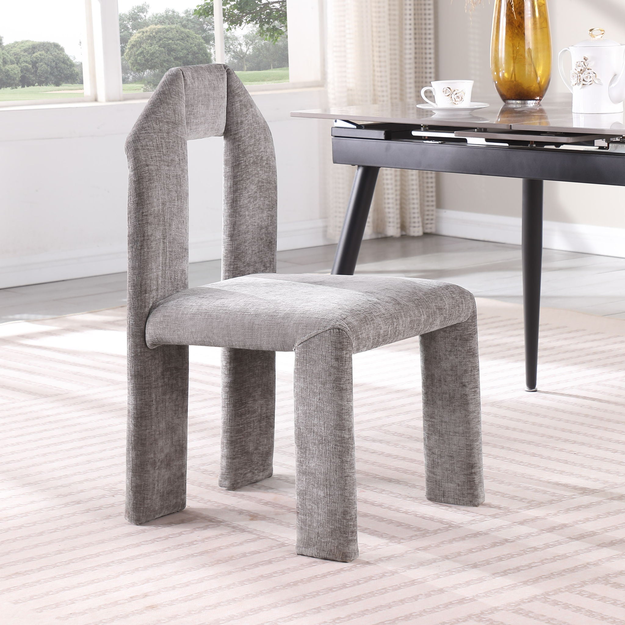 Bennett - Chenille Dining Chair (Set of 2) - Urban Living Furniture (Los Angeles, CA)