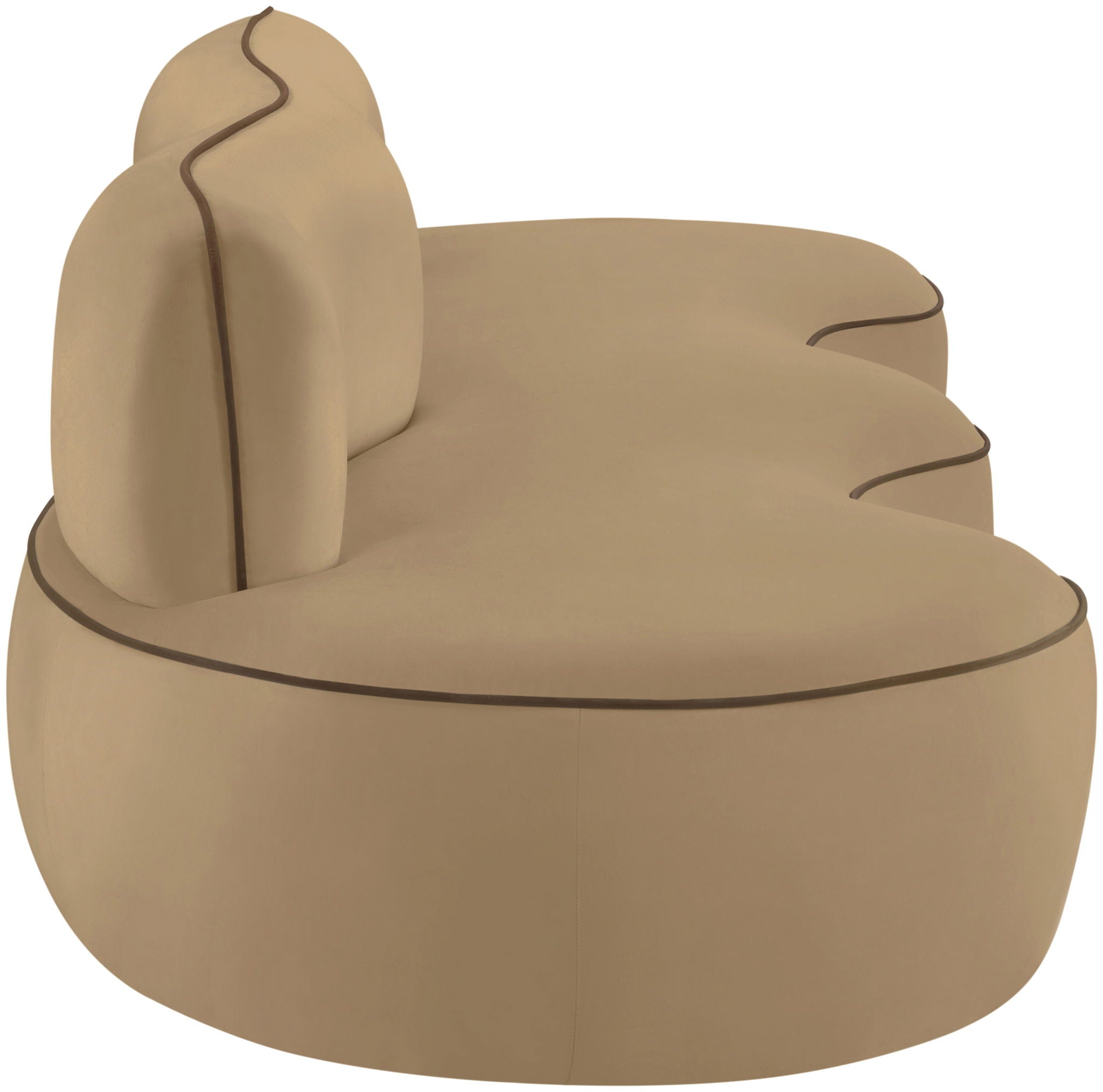 Swerve - Velvet 101" Upholstered Sofa - Urban Living Furniture (Los Angeles, CA)