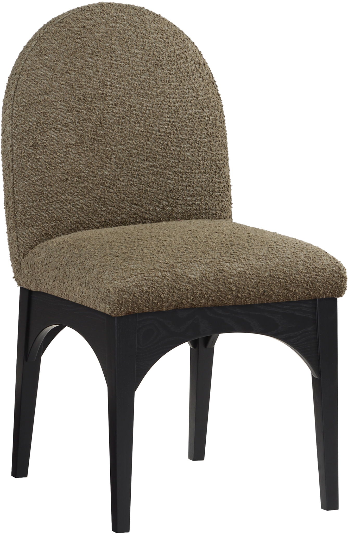 Waldorf - Boucle Dining Side Chair With Black Legs - Urban Living Furniture (Los Angeles, CA)
