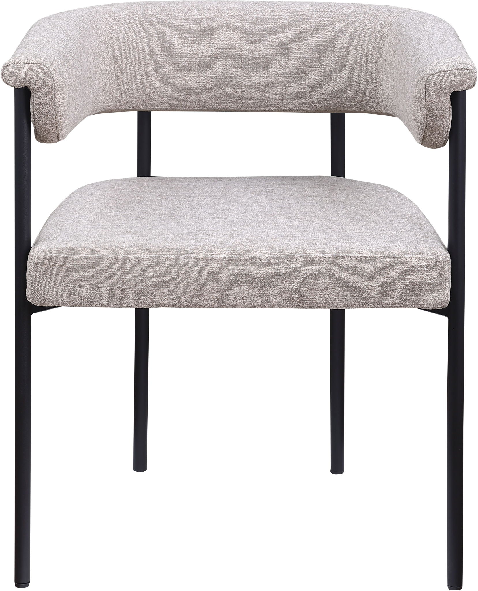 Malin - Linen Dining Chair (Set of 2) - Taupe - Urban Living Furniture (Los Angeles, CA)