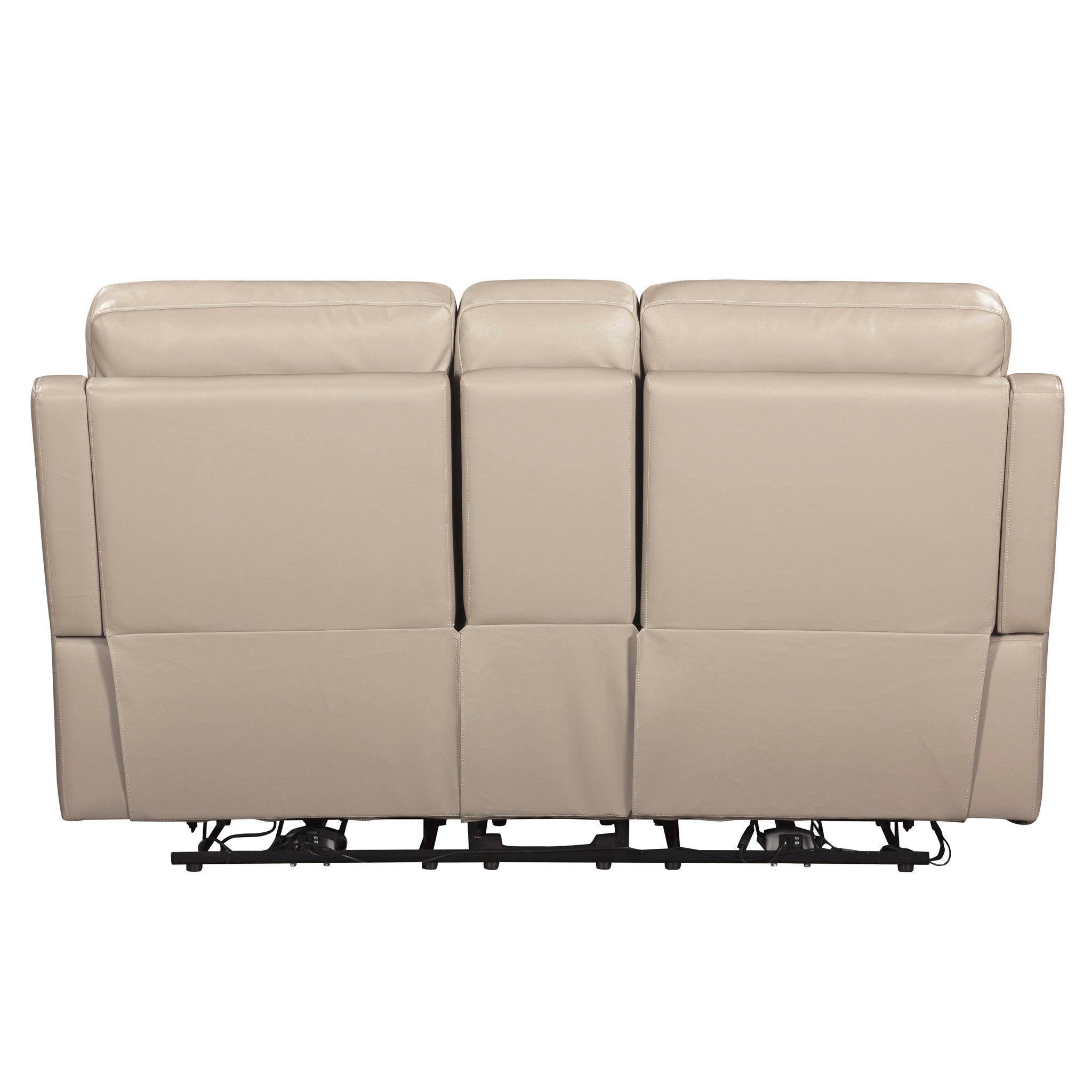 Easton - Zero Gravity Power Reclining Tilt Console Loveseat P3 - Steamboat Quartz